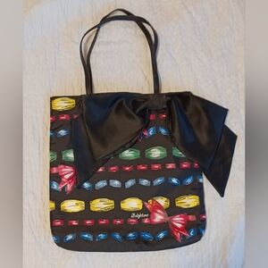 BRIGHTON Take A Beau ART CHIC CARRYALL BIG BOW TOTE BAG